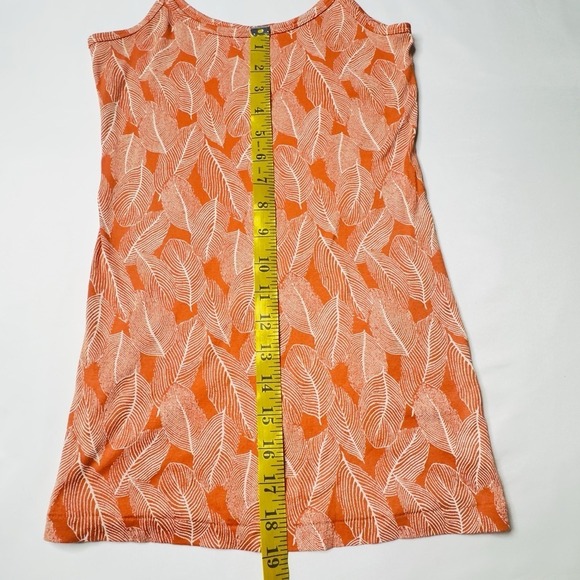 Banana Republic Women's Blouse Top Orange Spaghetti Strap Size Small - Picture 8 of 9